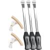 imageNEIKO 20601A 145 Steel Tire Spoons Tool Set Tire Tools Include 3 Piece Tire Spoons 3 Piece Rim Protector Valve Tool 6 Piece Valve Cores Motorcycle Tire Changer Dirt Bike Tire LeversTire Spoon Set  5 Piece