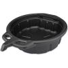 imageNEIKO 20762A Oil Drain Pan  Black Plastic Anti Splash  Motor Oil Drip Catcher Pan  2 Gallon 8L CapacityOil Drain Pan