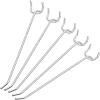 imageNeiko 53100A 4 Inch Heavy Duty Pegboard Hooks Kit 50 Pack 18quot Peg Hooks for 1 Spaced Pegboards Utility Hooks for Wall Organizing in Home or Garage6 Pegboard Hooks