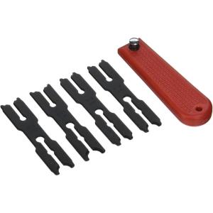 imageNEIKO 01970A EClip Remover ampamp Installer Tool Set  4 Piece  SAE  14quot to 38quotEClip Tools