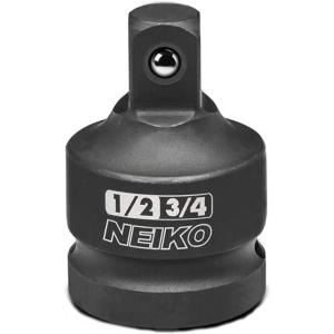 imageNEIKO 02430A 12 Drive Universal Joint Swivel Socket Adapter  CrMo Impact GradeAdapter Reducer