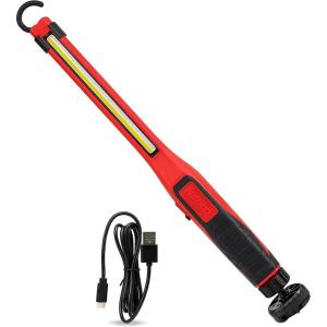imageNEIKO 40464A Cordless LED Work Light Multipurpose Portable Light with 350 Lumens 5 Hours of Run Time and 4000mAh Rechargeable LiIon BatteryWork Light  Swivel  UV