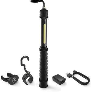 imageNEIKO 40464A Cordless LED Work Light Multipurpose Portable Light with 350 Lumens 5 Hours of Run Time and 4000mAh Rechargeable LiIon BatteryWork Light