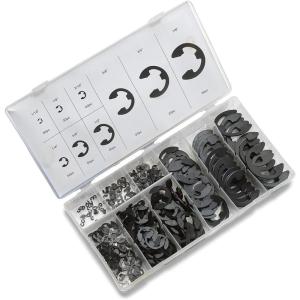 imageNEIKO 407 Rubber ORing Assortment Kit BunaN Gasket Sealing Rings and Replacement ORings 32 SAE Sizes 407Piece KitRetaining Ring