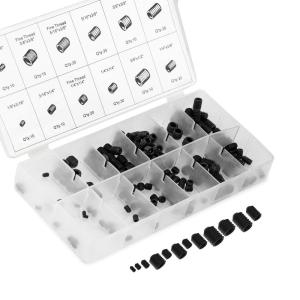 imageNEIKO 407 Rubber ORing Assortment Kit BunaN Gasket Sealing Rings and Replacement ORings 32 SAE Sizes 407Piece KitSet Screw