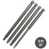 imageNEIKO 01149A Torx Head Drill Bit Set 11Piece Sizes TT6 to TT40  Tamperproof Magnetic Torx Bits  3 Quick Release Shanks  Premium S2 Steel  Compatible with Power Drills and Impact DriversScrewdriver Bit