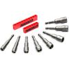 imageNEIKO 01149A Torx Head Drill Bit Set 11Piece Sizes TT6 to TT40  Tamperproof Magnetic Torx Bits  3 Quick Release Shanks  Premium S2 Steel  Compatible with Power Drills and Impact DriversNut Driver Bit