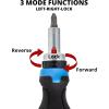 imageNEIKO 01149A Torx Head Drill Bit Set 11Piece Sizes TT6 to TT40  Tamperproof Magnetic Torx Bits  3 Quick Release Shanks  Premium S2 Steel  Compatible with Power Drills and Impact DriversScrewdriver Bit