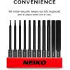 imageNEIKO 01149A Torx Head Drill Bit Set 11Piece Sizes TT6 to TT40  Tamperproof Magnetic Torx Bits  3 Quick Release Shanks  Premium S2 Steel  Compatible with Power Drills and Impact DriversHex Bit