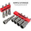 imageNEIKO 01149A Torx Head Drill Bit Set 11Piece Sizes TT6 to TT40  Tamperproof Magnetic Torx Bits  3 Quick Release Shanks  Premium S2 Steel  Compatible with Power Drills and Impact DriversNut Driver Bit