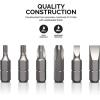 imageNEIKO 01149A Torx Head Drill Bit Set 11Piece Sizes TT6 to TT40  Tamperproof Magnetic Torx Bits  3 Quick Release Shanks  Premium S2 Steel  Compatible with Power Drills and Impact DriversScrewdriver Bit