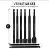 imageNEIKO 01149A Torx Head Drill Bit Set 11Piece Sizes TT6 to TT40  Tamperproof Magnetic Torx Bits  3 Quick Release Shanks  Premium S2 Steel  Compatible with Power Drills and Impact DriversNut Driver Bit