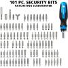 imageNEIKO 01149A Torx Head Drill Bit Set 11Piece Sizes TT6 to TT40  Tamperproof Magnetic Torx Bits  3 Quick Release Shanks  Premium S2 Steel  Compatible with Power Drills and Impact DriversScrewdriver Bit