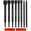 imageNEIKO 01149A Torx Head Drill Bit Set 11Piece Sizes TT6 to TT40  Tamperproof Magnetic Torx Bits  3 Quick Release Shanks  Premium S2 Steel  Compatible with Power Drills and Impact DriversNut Driver Bit