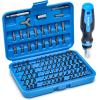 imageNEIKO 01149A Torx Head Drill Bit Set 11Piece Sizes TT6 to TT40  Tamperproof Magnetic Torx Bits  3 Quick Release Shanks  Premium S2 Steel  Compatible with Power Drills and Impact DriversScrewdriver Bit