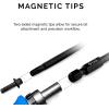 imageNEIKO 01149A Torx Head Drill Bit Set 11Piece Sizes TT6 to TT40  Tamperproof Magnetic Torx Bits  3 Quick Release Shanks  Premium S2 Steel  Compatible with Power Drills and Impact DriversTorx Bit
