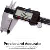 imageNEIKO 01407A Electronic Digital Caliper Measuring Tool 06 Inches Stainless Steel Construction with Large LCD Screen Quick Change Button for Inch Fraction Millimeter Conversions Digital Caliper Measurement ToolStainless Steel