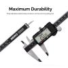 imageNEIKO 01407A Electronic Digital Caliper Measuring Tool 06 Inches Stainless Steel Construction with Large LCD Screen Quick Change Button for Inch Fraction Millimeter Conversions Digital Caliper Measurement ToolStainless Steel