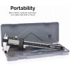 imageNEIKO 01407A Electronic Digital Caliper Measuring Tool 06 Inches Stainless Steel Construction with Large LCD Screen Quick Change Button for Inch Fraction Millimeter Conversions Digital Caliper Measurement ToolStainless Steel