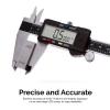 imageNEIKO 01407A Electronic Digital Caliper Measuring Tool 06 Inches Stainless Steel Construction with Large LCD Screen Quick Change Button for Inch Fraction Millimeter Conversions Digital Caliper Measurement ToolStainless Steel