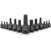 imageNEIKO 10071A 13Piece Torx Bit Socket Set S2 and CrV Steel 14Inch 38Inch and 12Inch Drive 2mm to 14mm Torx Bit Set Torque Bit Set Torx Socket SetTorx