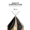 imageNEIKO 10235B 1316 Drill Bit for Metal 12 Shank Silver and Deming 135 Split Point High Speed Steel Drilling Bit for Metals Wood Plastics Composite MaterialsCountersink