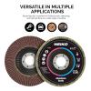 imageNEIKO 11142A 10 Pack Zirconia Flap Discs 412 for Angle Grinder 40 Grit Flapper Wheel Angled T29 Grinding Wheel 45 Inch Flap Disc 78quot Arbor Grinding Disc Flap Wheel for Wood ampamp Metal SandingAO