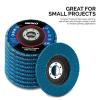 imageNEIKO 11142A 10 Pack Zirconia Flap Discs 412 for Angle Grinder 40 Grit Flapper Wheel Angled T29 Grinding Wheel 45 Inch Flap Disc 78quot Arbor Grinding Disc Flap Wheel for Wood ampamp Metal SandingZirconia