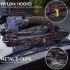 imageNEIKO 51008A Heavy Duty Tow Strap with Hooks 2 x 30 10000 LB Capacity Tow Rope for Vehicles Cars Trucks ATV Tow Strap4 x 6 Cargo Net