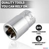 imageNeiko 02473A External Torx Plus Socket Set10 Piece  14Inch EP6  EP8 38Inch EP10  EP16 12Inch Square Drive EP18 and EP24  CRV SteelETorx