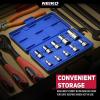 imageNeiko 02473A External Torx Plus Socket Set10 Piece  14Inch EP6  EP8 38Inch EP10  EP16 12Inch Square Drive EP18 and EP24  CRV SteelETorx Plus