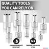 imageNeiko 02473A External Torx Plus Socket Set10 Piece  14Inch EP6  EP8 38Inch EP10  EP16 12Inch Square Drive EP18 and EP24  CRV SteelETorx Plus