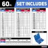 imageNeiko 02473A External Torx Plus Socket Set10 Piece  14Inch EP6  EP8 38Inch EP10  EP16 12Inch Square Drive EP18 and EP24  CRV SteelTorx  TP Torx  Torx Plus  ETorx