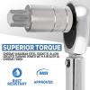 imageNeiko 02473A External Torx Plus Socket Set10 Piece  14Inch EP6  EP8 38Inch EP10  EP16 12Inch Square Drive EP18 and EP24  CRV SteelTorx  TP Torx  Torx Plus  ETorx