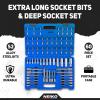 imageNeiko 02473A External Torx Plus Socket Set10 Piece  14Inch EP6  EP8 38Inch EP10  EP16 12Inch Square Drive EP18 and EP24  CRV SteelTorx  TP Torx  Torx Plus  ETorx