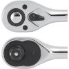 imageNeiko 03002A Stubby Ratchet 14 Inch Ratchet Wrench and Bit Driver 108Tooth Reversible Ratchet 33 Degree Mini 14 Ratchet Drive Oval Head Wrench CRV Steel Quarter Inch Small Ratchet Wrench12 Drive
