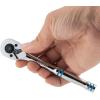imageNeiko 03002A Stubby Ratchet 14 Inch Ratchet Wrench and Bit Driver 108Tooth Reversible Ratchet 33 Degree Mini 14 Ratchet Drive Oval Head Wrench CRV Steel Quarter Inch Small Ratchet Wrench14 Drive