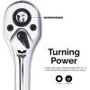 imageNeiko 03002A Stubby Ratchet 14 Inch Ratchet Wrench and Bit Driver 108Tooth Reversible Ratchet 33 Degree Mini 14 Ratchet Drive Oval Head Wrench CRV Steel Quarter Inch Small Ratchet Wrench14 Drive