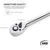 imageNeiko 03002A Stubby Ratchet 14 Inch Ratchet Wrench and Bit Driver 108Tooth Reversible Ratchet 33 Degree Mini 14 Ratchet Drive Oval Head Wrench CRV Steel Quarter Inch Small Ratchet Wrench38 Drive