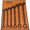imageNeiko 03125A Heavy Duty Wrench Set  6 Piece  SAE  12Pt Combination Box EndsSAE