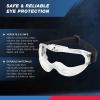 imageNeiko 53829A Protective Safety Goggles  Clear Polycarbonate Lens  Impact and Chemical Splash Resistant  Construction Lab Work Gun Shooting  Indirect Ventilation  ANSI Z871 green universalSafety Goggles