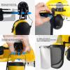 imageNeiko 53829A Protective Safety Goggles  Clear Polycarbonate Lens  Impact and Chemical Splash Resistant  Construction Lab Work Gun Shooting  Indirect Ventilation  ANSI Z871 green universalForestry Helmet