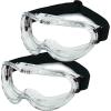 imageNeiko 53829A Protective Safety Goggles  Clear Polycarbonate Lens  Impact and Chemical Splash Resistant  Construction Lab Work Gun Shooting  Indirect Ventilation  ANSI Z871 green universalSafety Goggles