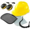 imageNeiko 53829A Protective Safety Goggles  Clear Polycarbonate Lens  Impact and Chemical Splash Resistant  Construction Lab Work Gun Shooting  Indirect Ventilation  ANSI Z871 green universalForestry Helmet