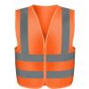 imageNeiko HighVisibility Safety Vest with Reflective Strips for Emergency Construction and Safety UseOrange
