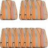 imageNeiko HighVisibility Safety Vest with Reflective Strips for Emergency Construction and Safety UseOrange