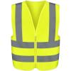 imageNeiko HighVisibility Safety Vest with Reflective Strips for Emergency Construction and Safety UseYellow