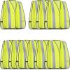 imageNeiko HighVisibility Safety Vest with Reflective Strips for Emergency Construction and Safety UseYellow