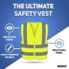 imageNeiko HighVisibility Safety Vest with Reflective Strips for Emergency Construction and Safety UseYellow