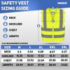 imageNeiko HighVisibility Safety Vest with Reflective Strips for Emergency Construction and Safety UseYellow
